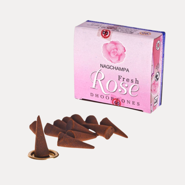 Conos de Incienso Satya Fresh Rose