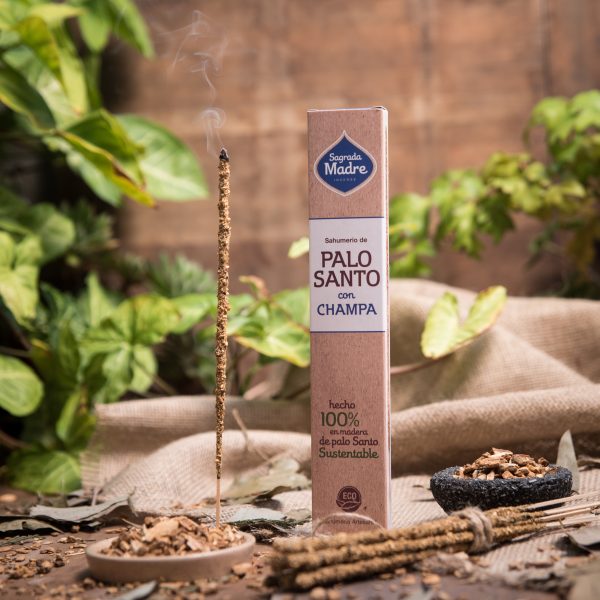 Incienso de Palo Santo con Champa - Imagen 2