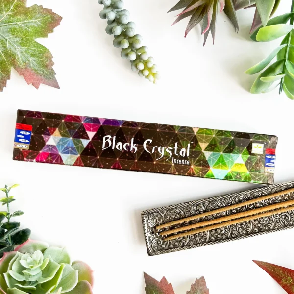 Incienso Satya Black Crystal