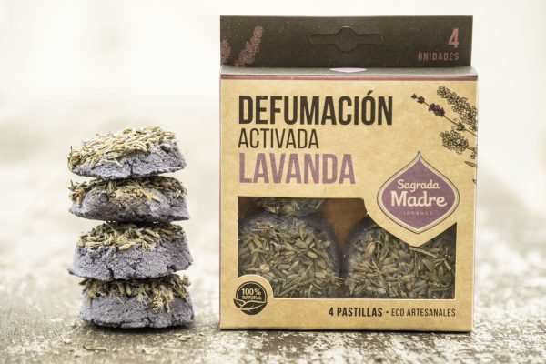 Pastilla de Defumación Activada con lavanda