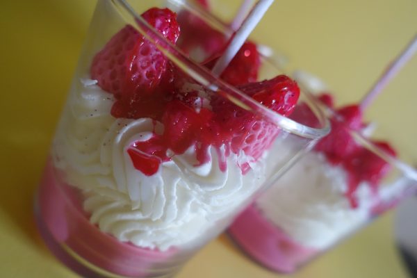 Vela Aromática Gourmand Fresas con Nata