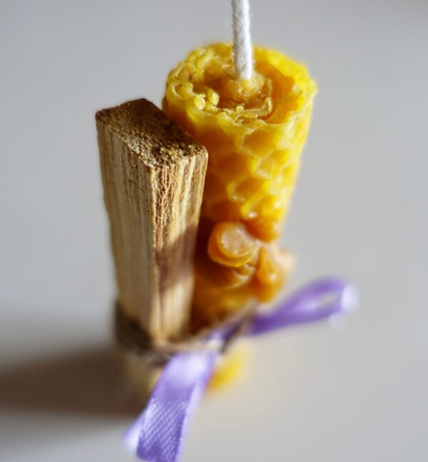 Kit Vela de Miel y Palo Santo - Imagen 3