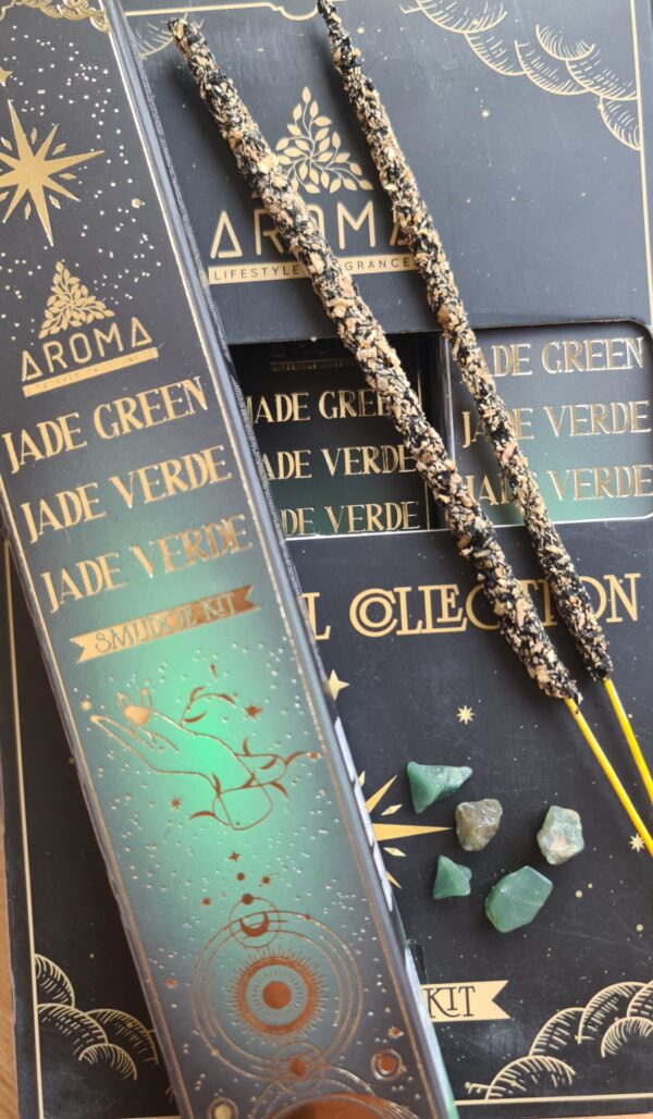 Incienso Crystal Jade Verde Aroma