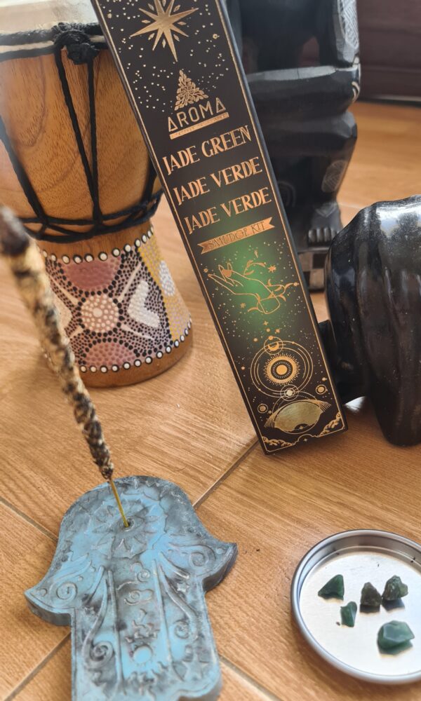 Incienso Crystal Jade Verde Aroma - Imagen 3