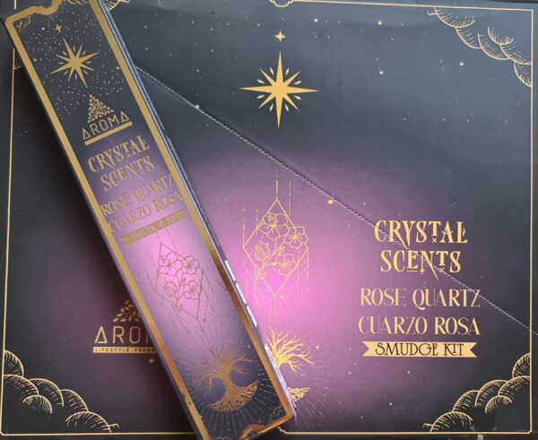 Incienso Crystal Cuarzo Rosa Aroma - Imagen 2