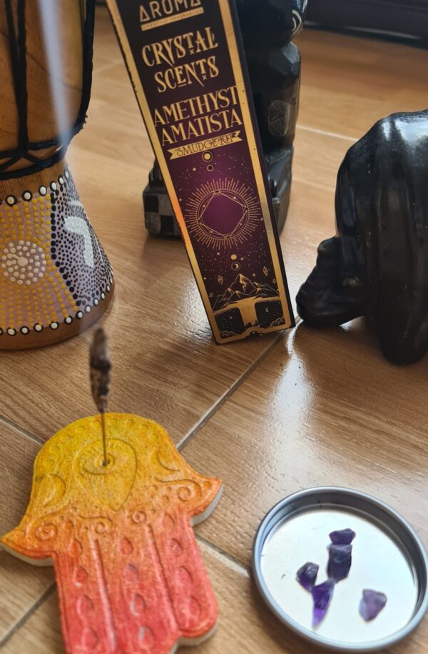 Incienso Crystal Amatista Aroma - Imagen 3