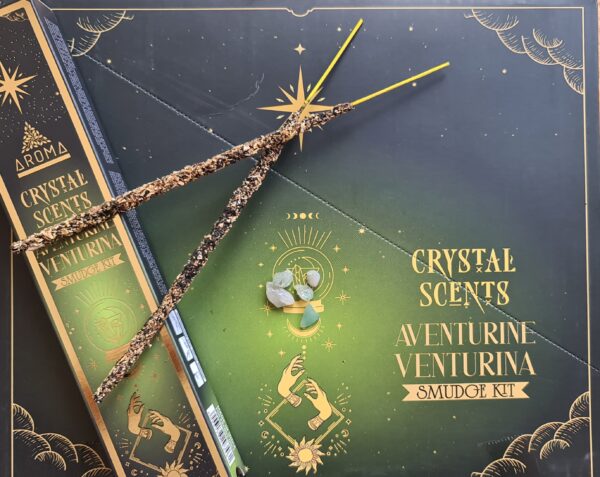 Incienso Crystal Aventurina Aroma