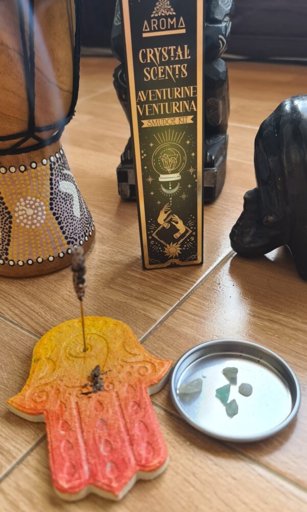 Incienso Crystal Aventurina Aroma - Imagen 3