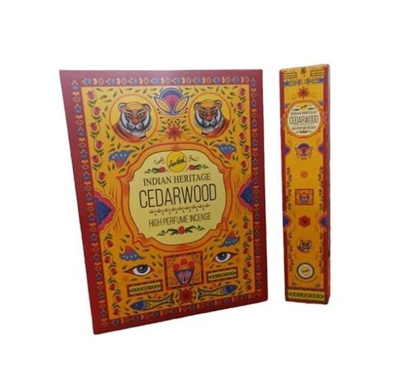 Incienso Golden India Cedro Sree Vani