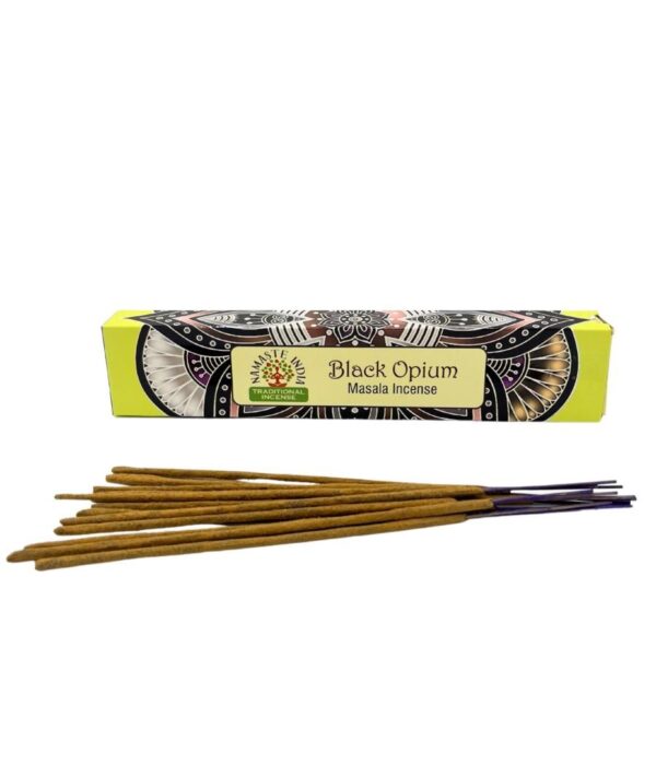 Incienso Opium Negro Namaste India