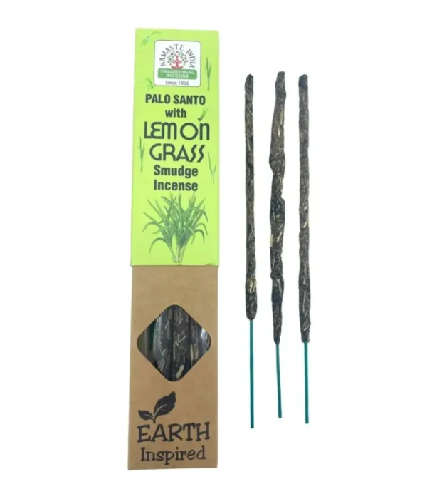 Incienso Natural Palo Santo con Lemongrass Namaste India