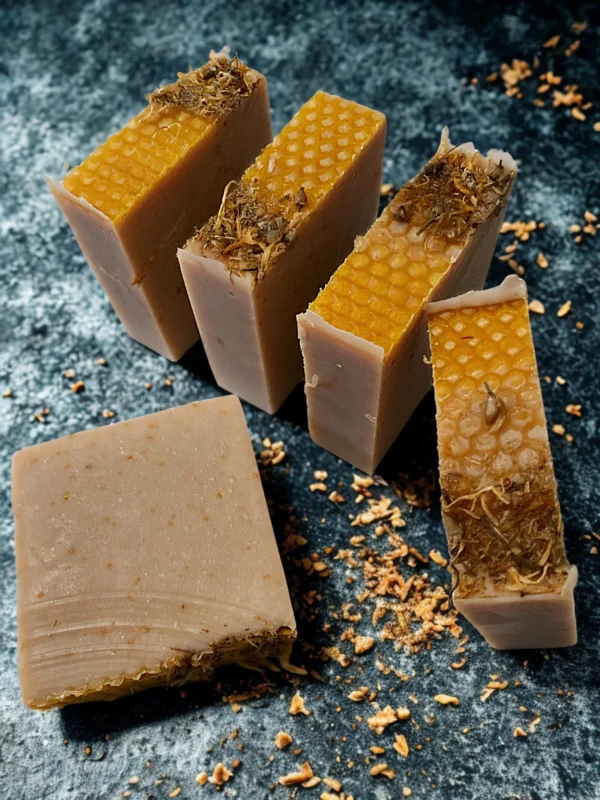 Jabon Natural de Avena y Miel "Nido de Avena"
