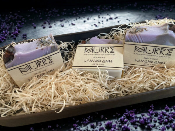Jabon Natural de Lavanda & Anis "Lavandanis" - Imagen 2