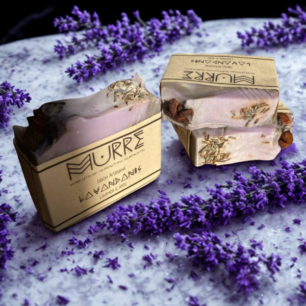 Jabon Natural de Lavanda & Anis "Lavandanis"